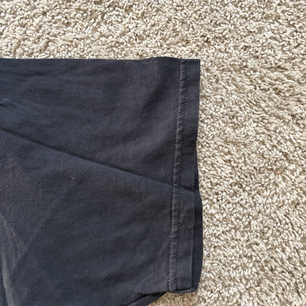 Vintage 90s John Lennon New York City Faded Black Double Sided 2XL - Picture 5 of 6